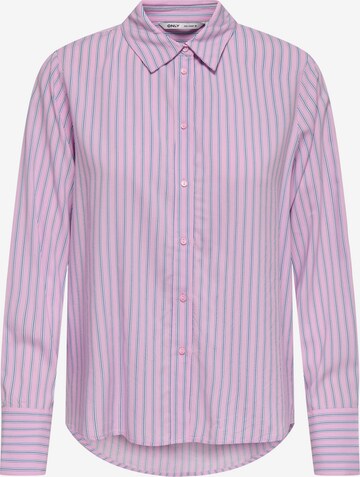 Chemisier 'ONLBERIT' ONLY en rose : devant