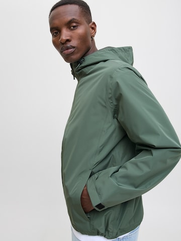 JACK & JONES Φθινοπωρινό και ανοιξιάτικο μπουφάν σε πράσινο