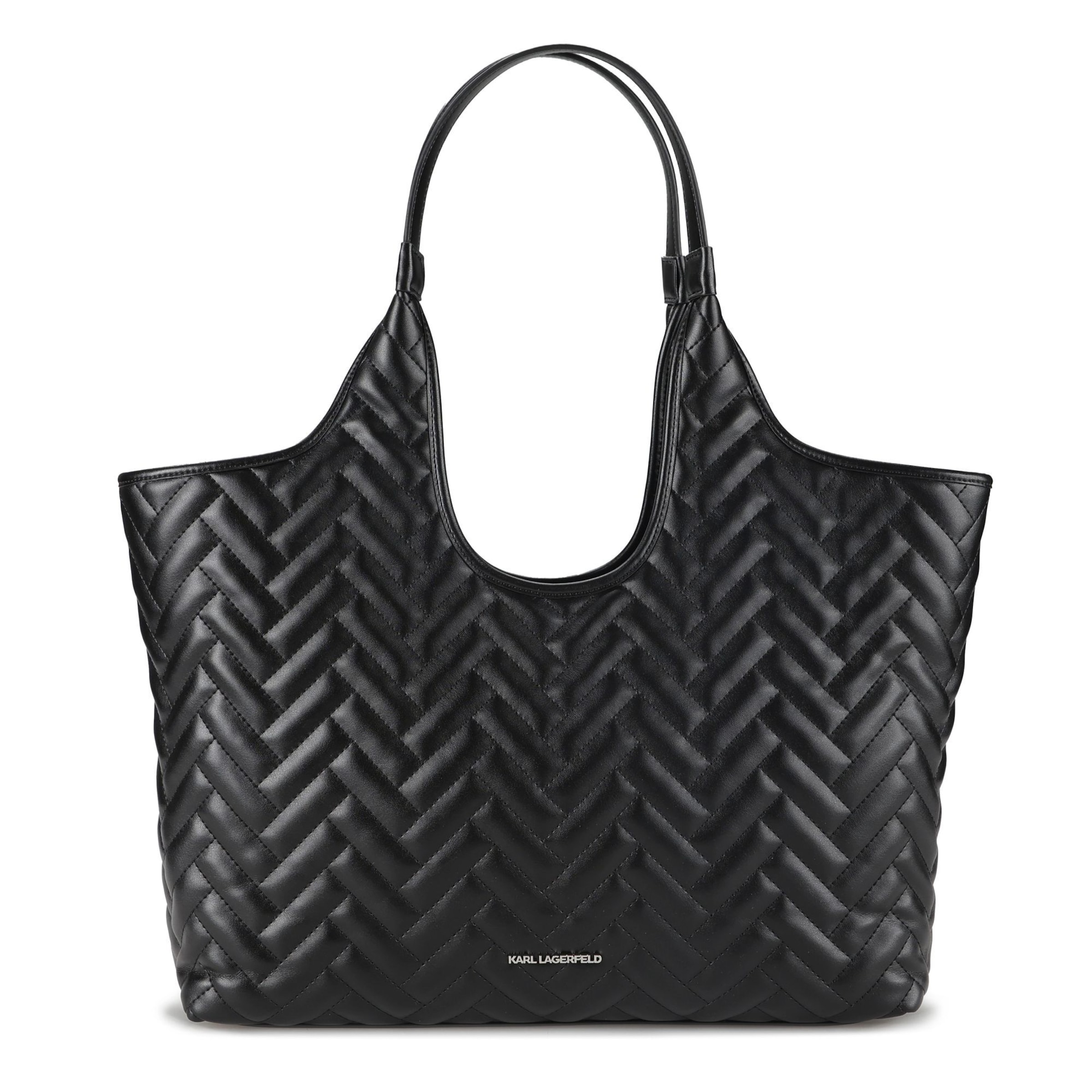 Sac bandoulière 'Brick' Karl Lagerfeld en noir : devant