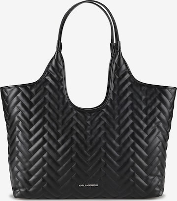 Karl Lagerfeld Shopper 'Brick' in Schwarz: Vorderseite