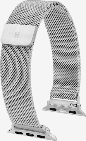 Orologio digitale 'Milanaise for Apple Watch' di HIRSCH Armbänder in argento: frontale