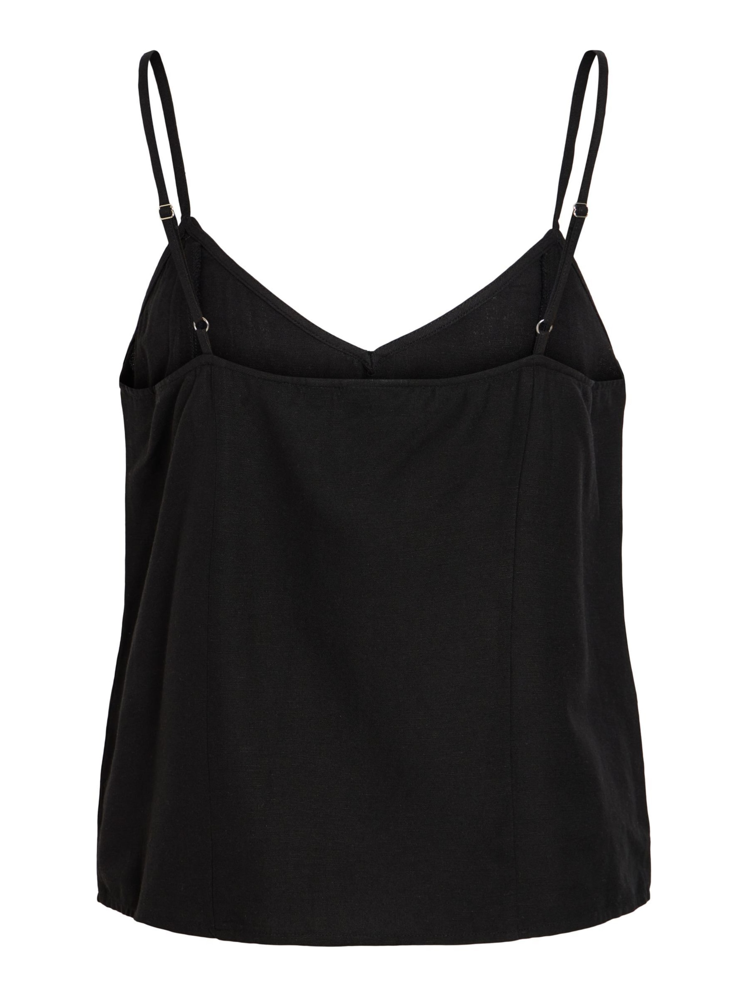 VILA Top 'VIPrisilla' in Schwarz