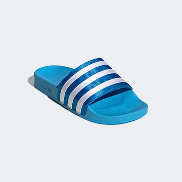 ADIDAS ORIGINALS Pantoletter 'Adilette' i blå