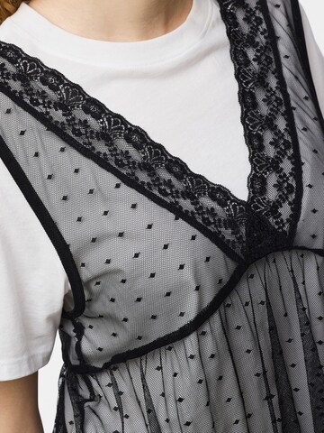 PIECES Kjole 'PCMilje' i sort