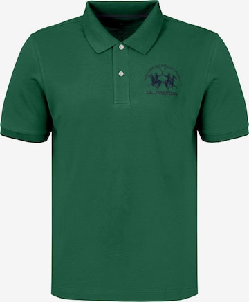 La Martina - Camiseta en verde: frente