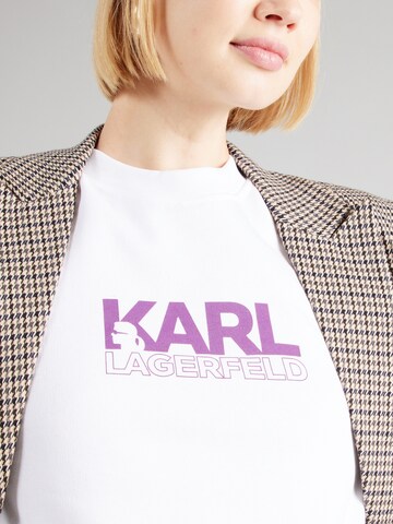 Karl Lagerfeld Mikina – bílá