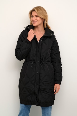 Kaffe Winter Jacket in Black: front