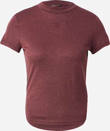 GUESS Футболка 'LICIA' в Коричневый: спереди