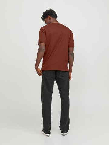 Maglietta 'JORVesterbro' di JACK & JONES in marrone