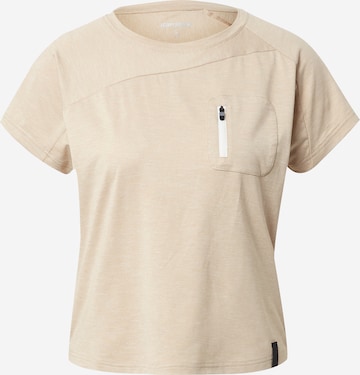 ICEPEAK - Camiseta funcional 'MATTESON' en beige: frente