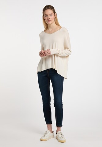 Pull-over DreiMaster Maritim en beige