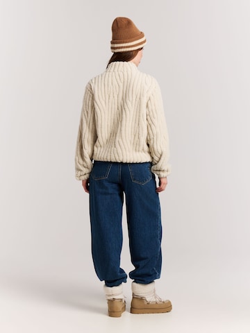 PROTEST Fleece jas 'PRTBleach' in Wit