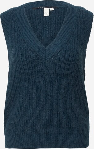 Pullover di QS in verde: frontale