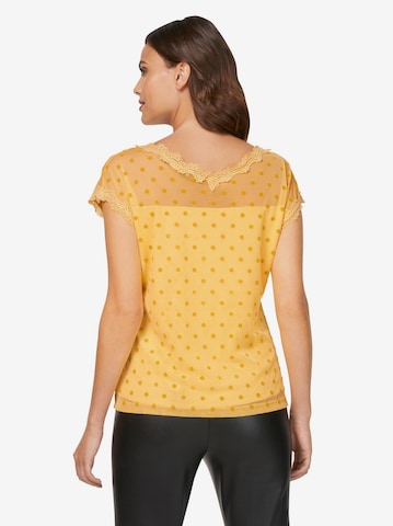 T-shirt Ashley Brooke by heine en jaune