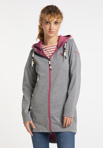 Schmuddelwedda Weatherproof jacket 'Kianna' in Grey: front