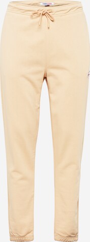 Pantaloni di Tommy Jeans in beige: frontale