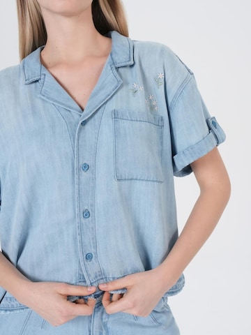 M.O.D MIRACLE OF DENIM - Blusa en azul