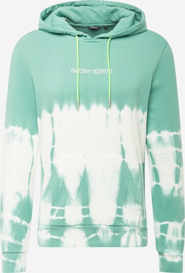 ANTONY MORATO Sweater majica u tirkiz / bijela, Pregled proizvoda