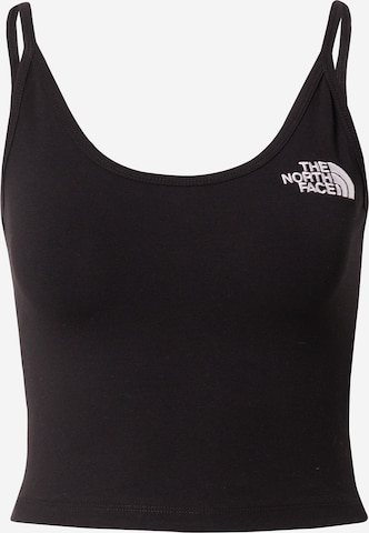 THE NORTH FACE Top in Black: front