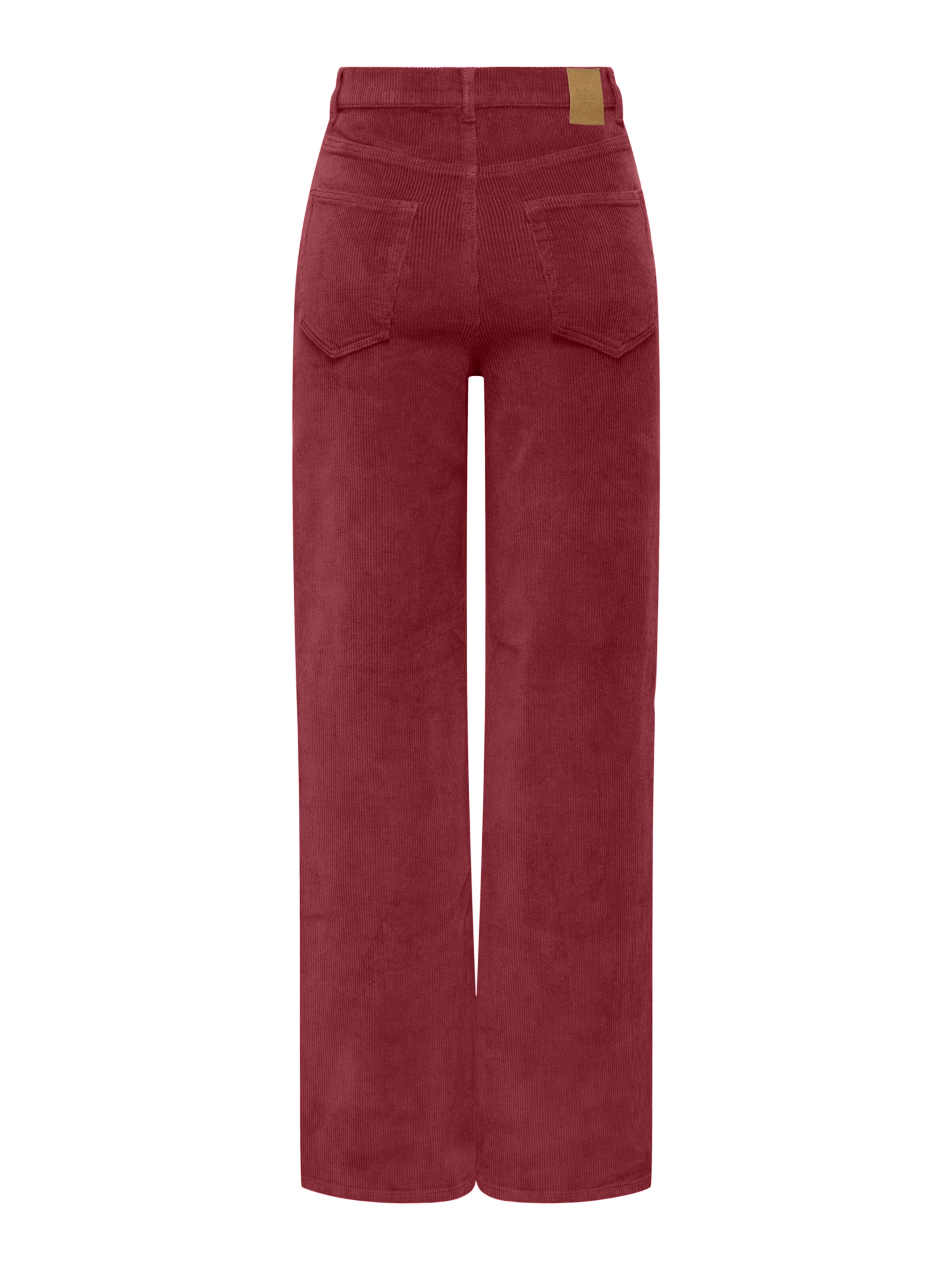 ONLY Wide leg Pants 'ONLHOPE' in Red