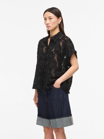 VILA ROUGE EDIT Blouse 'VIKyoto' in Zwart