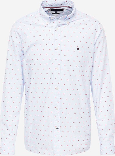 TOMMY HILFIGER Hemd in hellblau / melone / weiß, Produktansicht