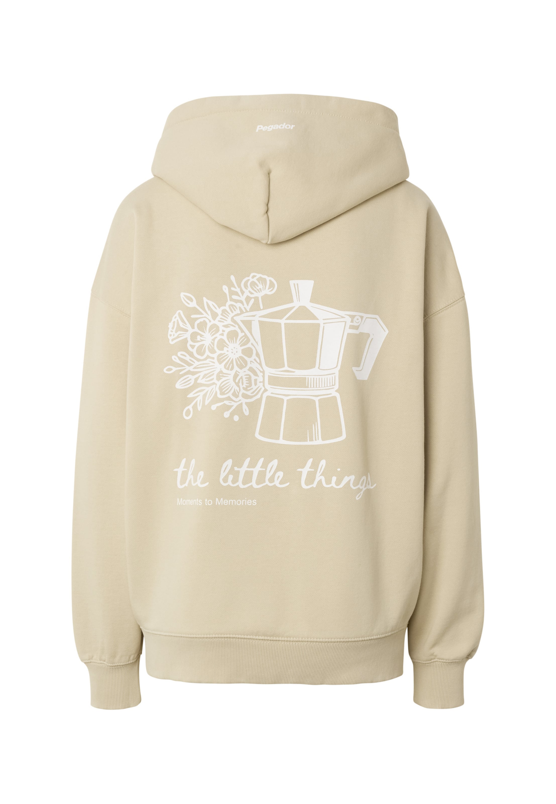 Pegador Sweat jacket in Beige