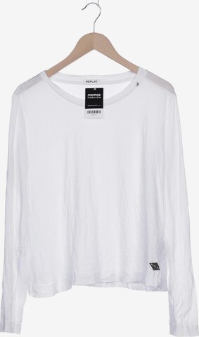 REPLAY Top & Shirt in L in White: front