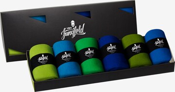 Von Jungfeld Socken 'Stiller Ozean' in Blau