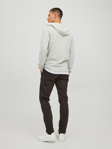 JACK & JONES Knit Cardigan 'Hill' in Grey