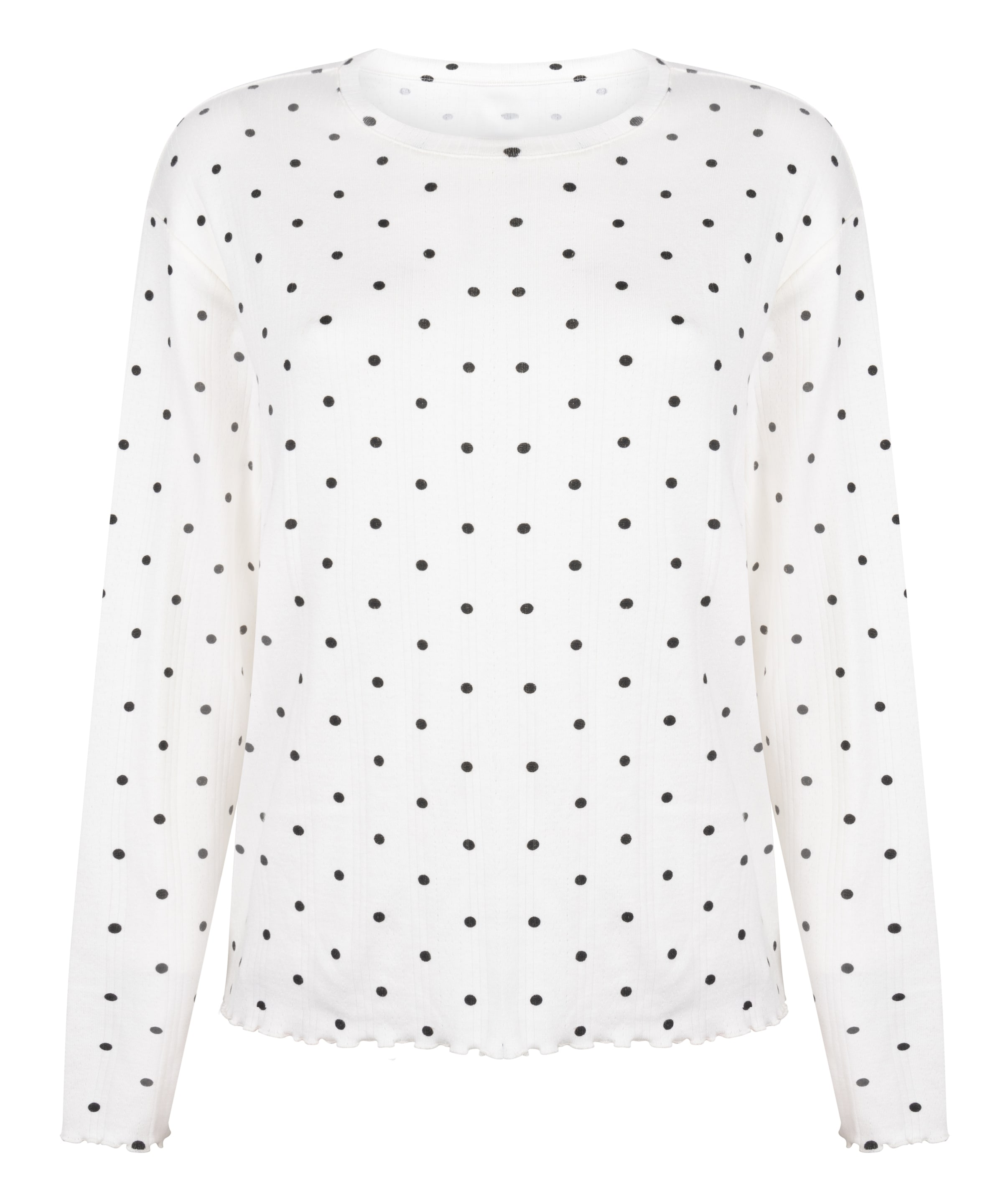 Hunkemöller Pajama shirt in White: front