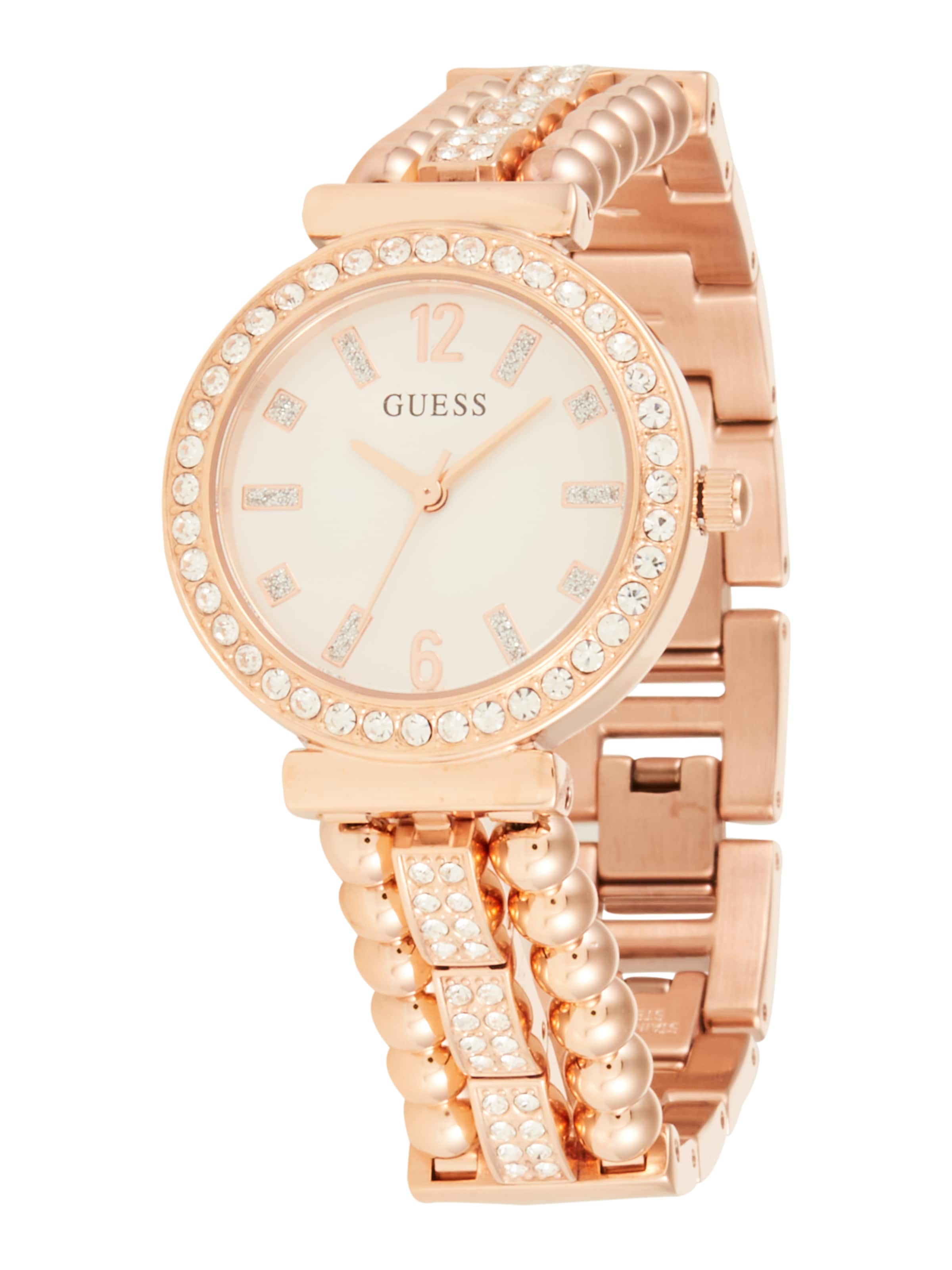 GUESS Analog watch 'Gala' in Gold: front