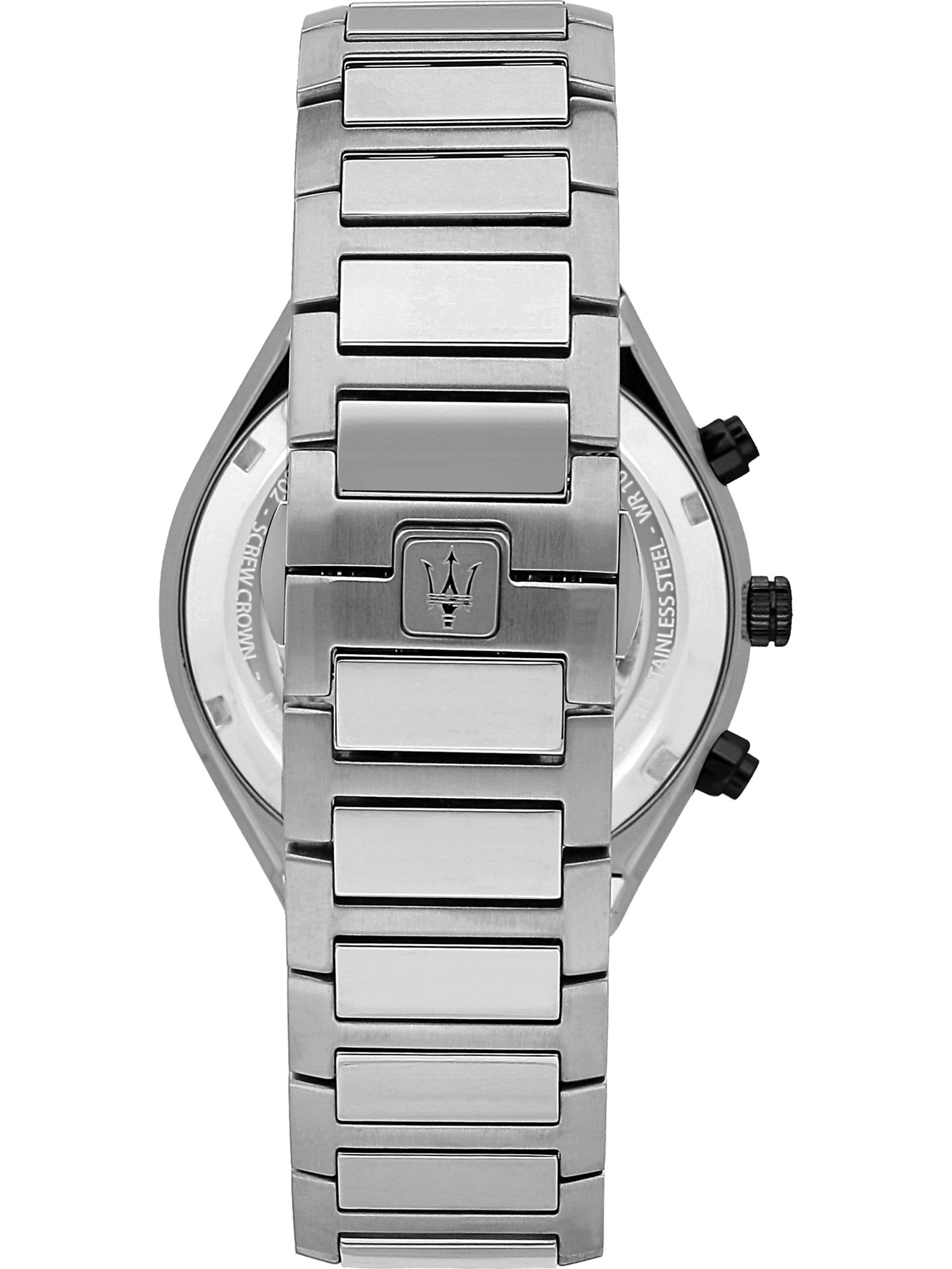 Maserati Uhr 'Stile' in Silber