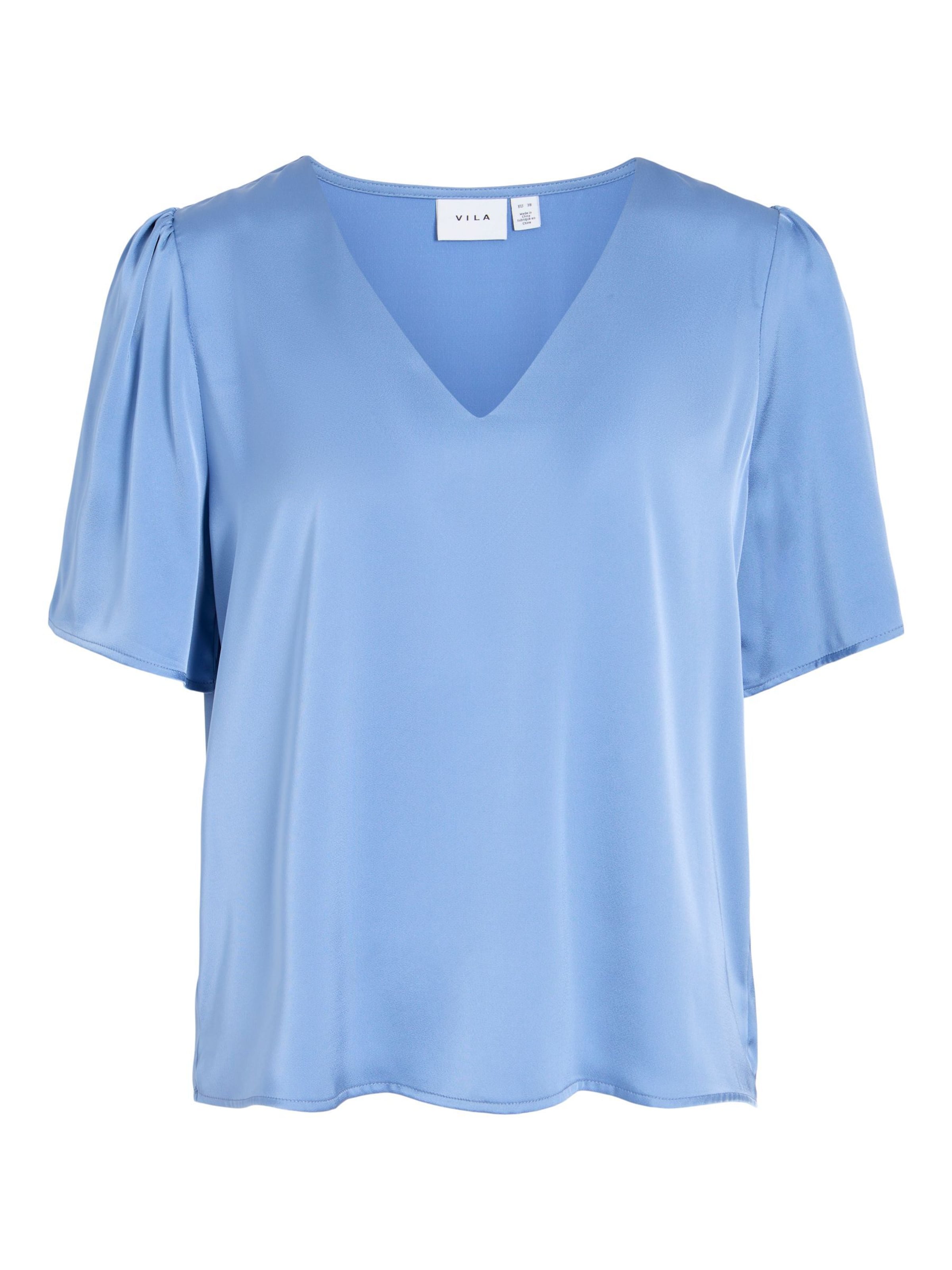 Camicia da donna 'VIENNA RAVENNA' di VILA in blu: frontale