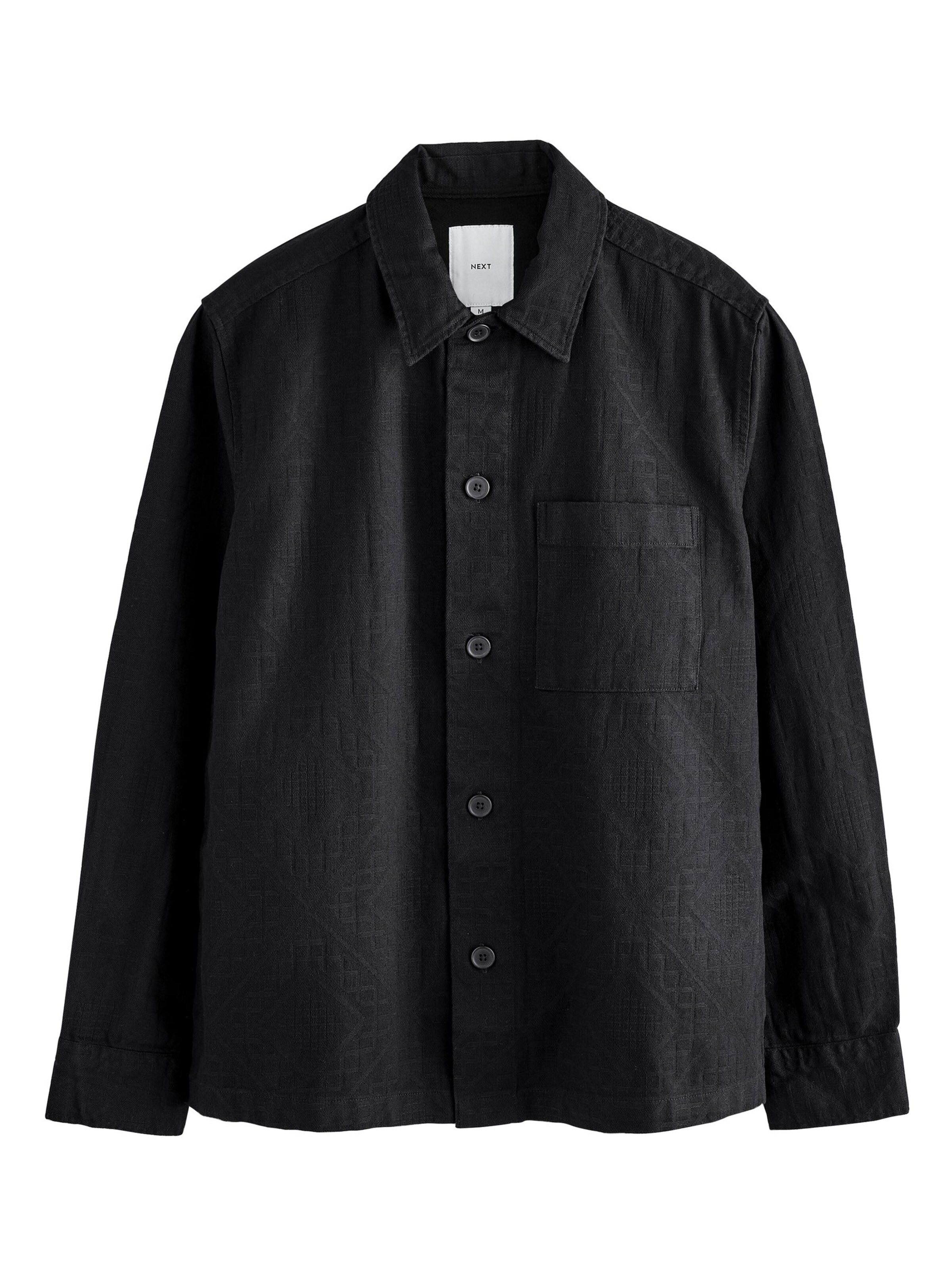 Geacă de primăvară-toamnă de la Next pe negru: față