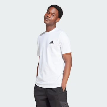 ADIDAS SPORTSWEAR Performance Shirt 'Tiro Wordmark' in White: front