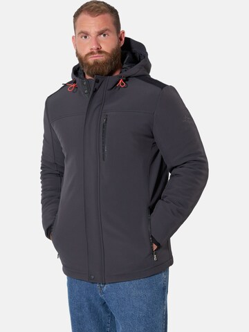 Jan Vanderstorm Performance Jacket 'Firsen' in Grey: front