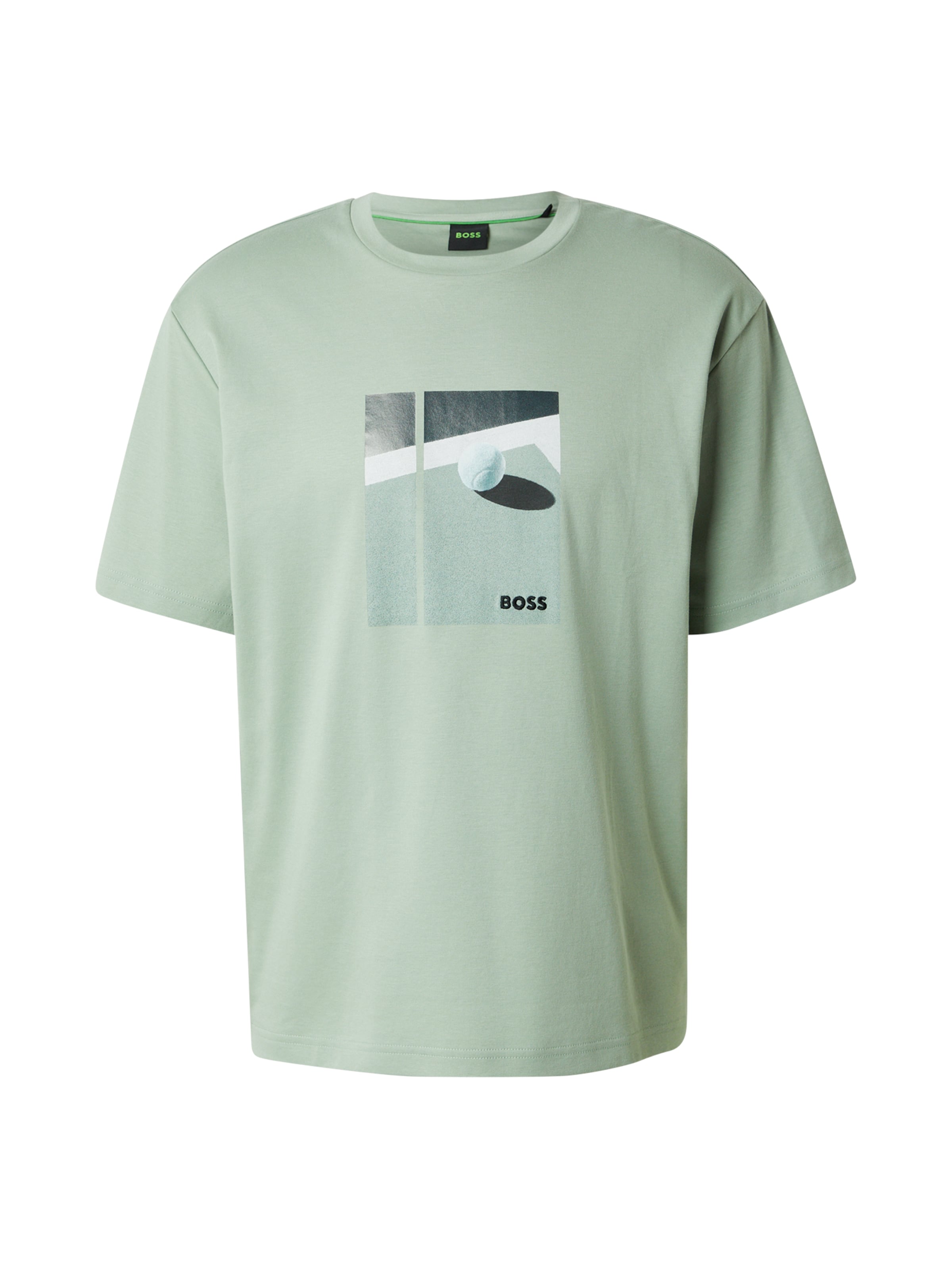 BOSS Performance shirt 'Join' in Green: front