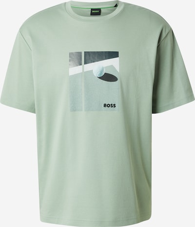 BOSS Toiminnallinen paita 'Join' värissä minttu / tummanvihreä / valkoinen, Tuotenäkymä