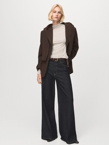 MANGO Tričko 'SECONDPE' - Béžová