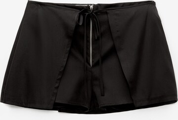 regular Pantaloni di Pull&Bear in nero: frontale