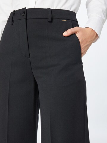 JOOP! Loosefit Kalhoty s puky – černá