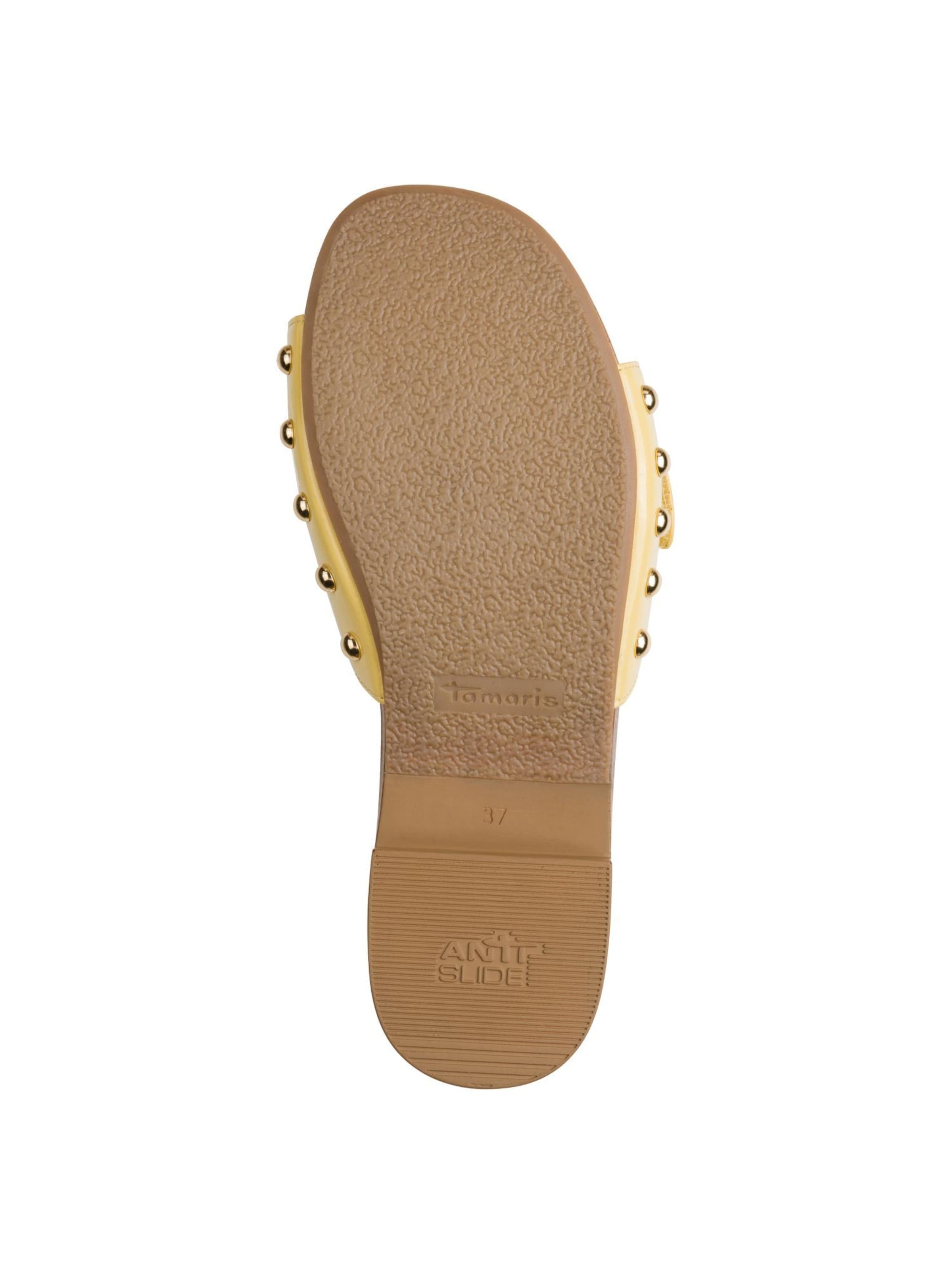 Tamaris Mules in Yellow