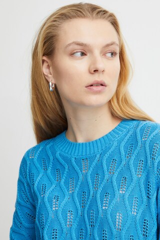 ICHI Sweater in Blue