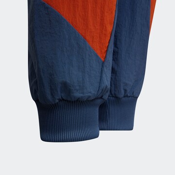 ADIDAS SPORTSWEAR Tapered Sportbyxa 'Colorblock ' i blå