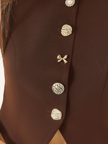 Bianco Lucci Bodywarmer in Bruin