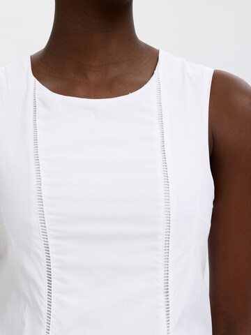 Robe SELECTED en blanc