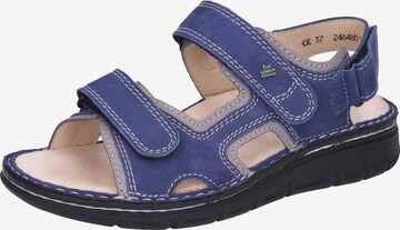 Finn Comfort Sandale 'WANAKA' in Blau: Vorderseite