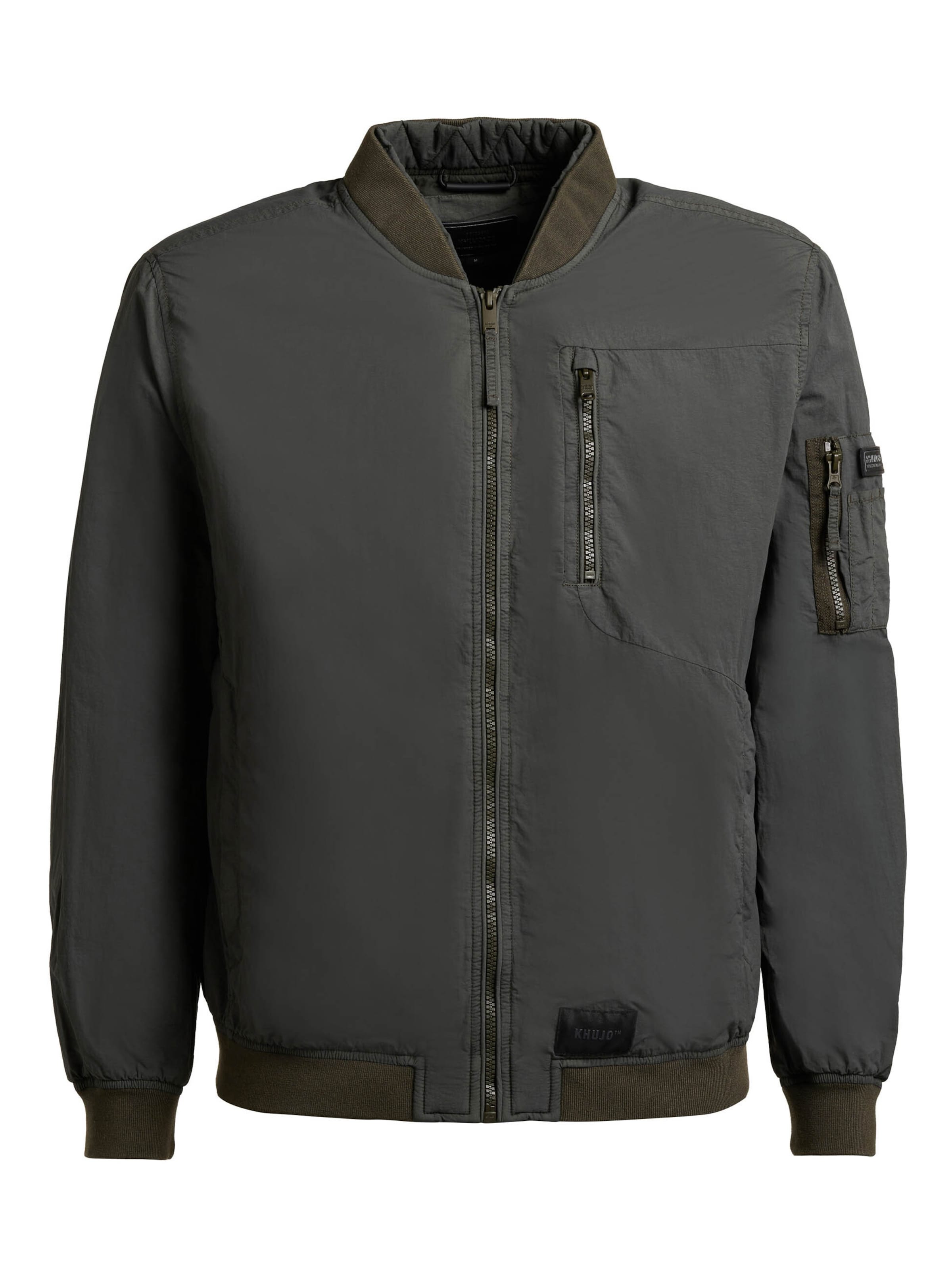 khujo Between-season jacket 'Ibe' in Green: front