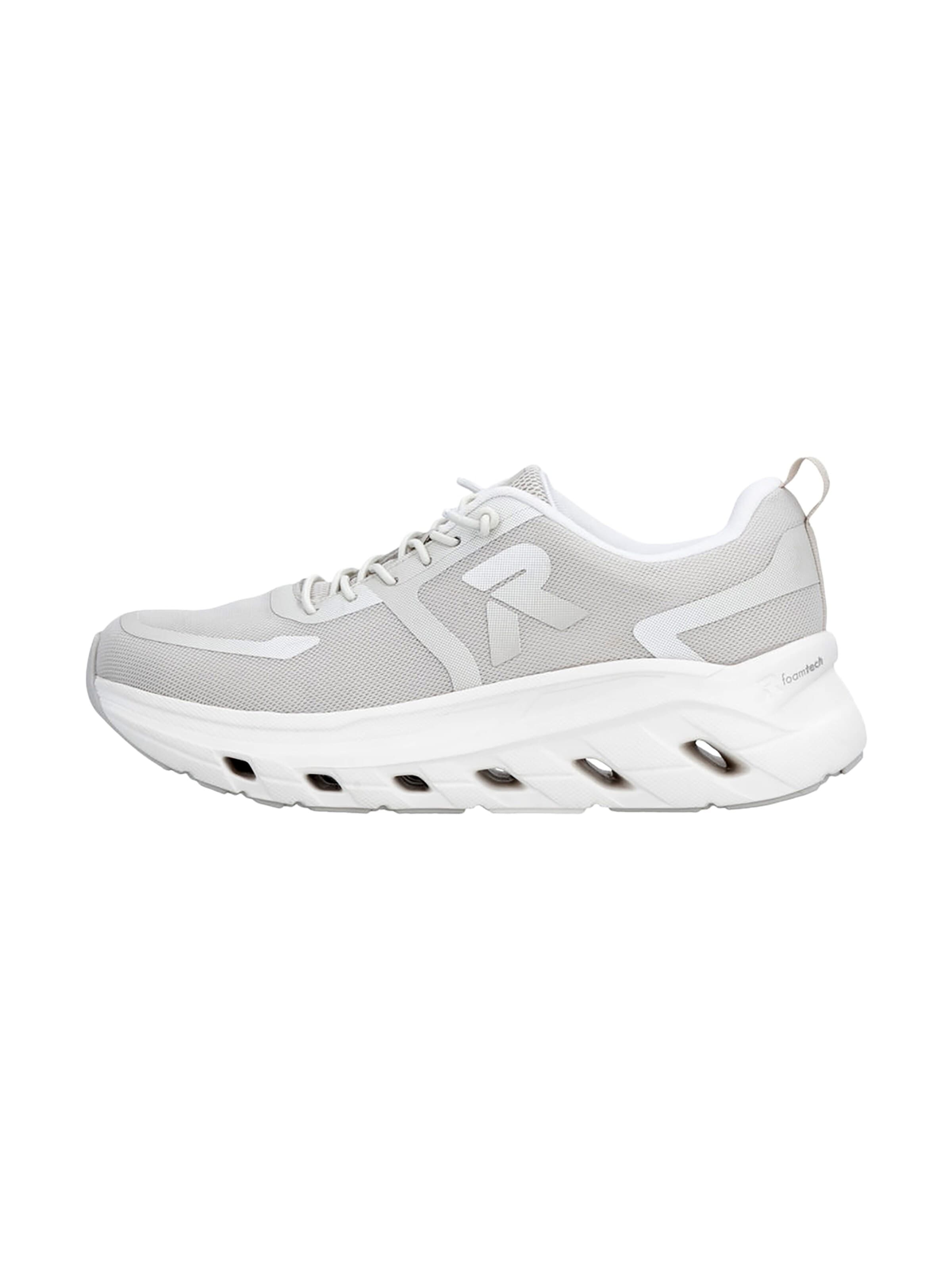 Chaussure de sport à lacets 'Sportliche Schnürsneaker' Rieker en beige : devant